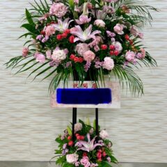 ２段スタンド花