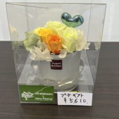 プチギフト　プリザーブドフラワー